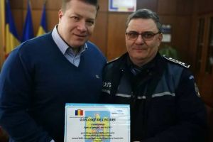 Agentul principal, Aurel Bostan a împlinit 19 ani de activitate în cadrul IPJ Harghita