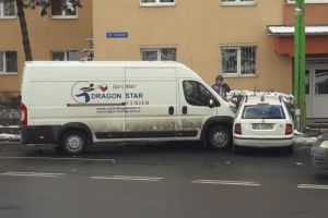 Tamponări pe străzile Hărmanului şi Carpaţilor