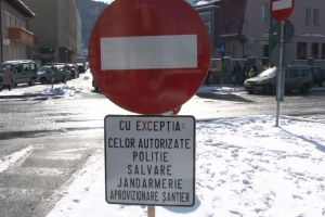 Modificări de circulaţie într-o zonă din centrul oraşului