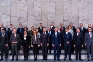 FOTO. Gabriel Leş, prezent la Reuniunea miniştrilor apărării din statele membre ale NATO