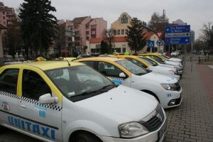 Protestul maşinilor galbene. Nemulţumirile taximetriştilor din Bistriţa
