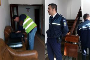 Patroana unei firme de pază şi-a găsit casa spartă!
