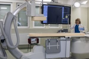 FOTO: Angiograf performant pentru proceduri de cardiologie intervenţională la Spitalul Clinic Judeţean de Urgenţă