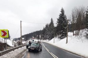 Trafic îngreunat pe DN1, la ieşirea din Predeal spre Bucureşti