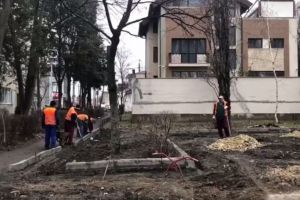 Lucrari de amenajare a unor noi locuri de parcare in municipiul Constanta (galerie foto+video)