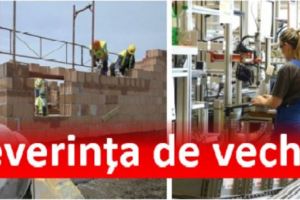 Adeverinţa de vechime. Condiţii de eliberare şi utilizare