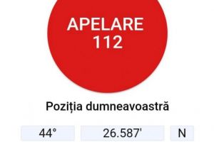 Aplicaţie de urgenţă ”Apel 112” ce permite localizarea apelanţilor