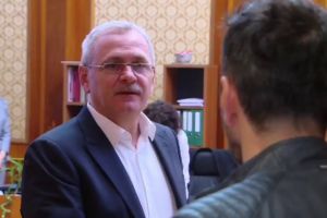 ULUITOR, Preşedintele PSD Liviu Dragnea, limbaj suburban la adresa reporterului PRO TV: ”Vii cu mine în baie?”