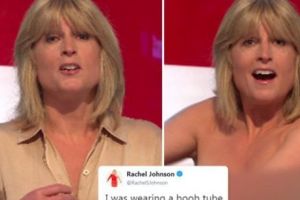 Brexit pe DEZBRĂCATE:  Pentru a protesta, jurnalista Rachel Johnson face strip-tease în direct. VIDEO în articol