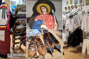 FOTO / VIDEO: Urmaşa lui Horea a preluat tradiţia familiei Poenariu în pictarea icoanelor. ”Horea era constructor de biserici, Poenarii erau pictori de biserici”