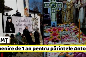 NEAMȚ: Pomenire de un an pentru părintele Antonie Jeflea (FOTO)