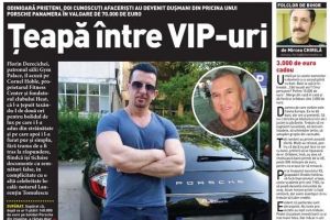Nu rataţi noul BIHOREANUL tipărit! Doi afacerişti orădeni cunoscuţi au devenit duşmani din pricina unui Porsche Panamera