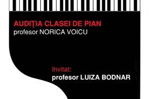 Audiţie de pian, reorganizată de ȘPA Târgu-Jiu