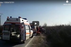 VIDEO/ Accidentul MORTAL de la Bârsa, de pe DN79 A (6 înregistrări)