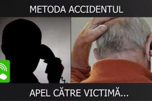 Înregistrarea reală dintre victimă şi ”poliţistul” care anunţă prin metoda ACCIDENTUL ”nenorocirea”