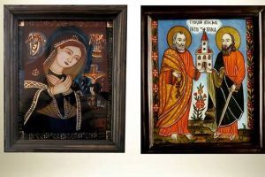 Expoziţie de icoane pe sticlă la Centrul de Creaţie. Poveştile şi tehnicile unei vechi tradiţii