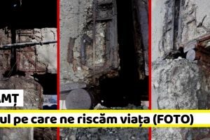 NEAMȚ: Un pod din judeţul Neamţ se poate prăbuşi în orice moment (FOTO)