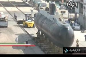 Iranul lansat la apă un nou tip submarin 