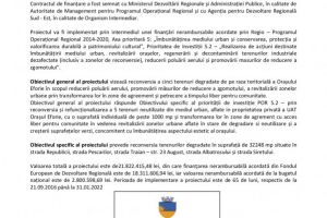 Reconversia terenurilor degradate pentru folosul cetatenilor din orasul Eforie