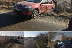 NEWS ALERT/ Două ACCIDENTE pe drumul Arad – Timişoara! Circulaţia rutieră se desfăşoară cu DIFICULTATE (GALERIE FOTO)