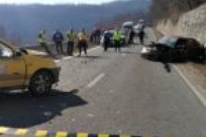 FOTO. Accident cu 6 victime la ieşire din Bocşa spre Reşiţa!