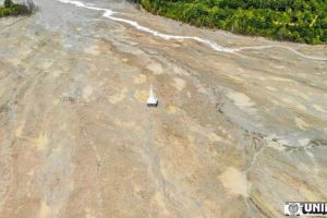 VIDEO/ FOTO: Cupru Min Abrud vrea să demoleze turla bisericii din lacul de steril pentru ca fotografii să nu mai aibă ce poza atunci când merg la Valea Şesei