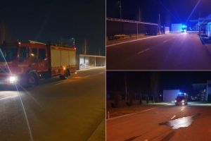 FOTO/ VIDEO: Incident tehnologic cu degajare mare de fum, la firma VCST din Alba Iulia