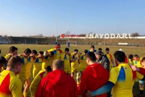 Rugby: Nationala Under-20 a Romaniei s-a impus in amicalul cu CS Navodari (galerie foto)