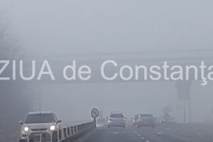 Se circula in conditii de ceata densa in judetul Constanta. Portul Midia a fost inchis