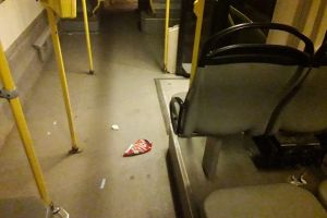 Imagini incredibile din mijloacele de transport în comun, la ieşirea de pe trasee!