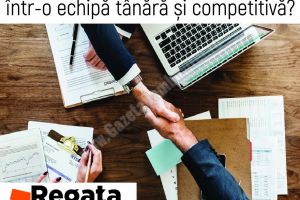 Vrei să iţi dezvolţi cariera într-o echipă tânără şi competitivă? Aplică la Regata!