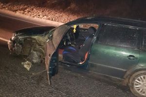 FOTO – Șoferul care a provocat accidentul de la Șura Mare, reţinut. Avea alcoolemie de 1,16