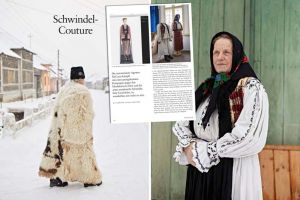 Abureala-Couture: Un reportaj amplu despre păcăleala Bihor Couture a apărut într-o revistă din Germania (FOTO)