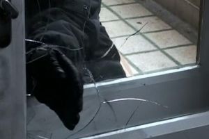 Spărgător de locuinţe prins în Lugaşu de Jos. Hoţul a intrat în casa unui consătean forţând un geam