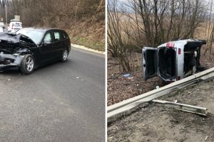 Accidentul grav de pe DN14 – Starea mamei şi fiicei rănite