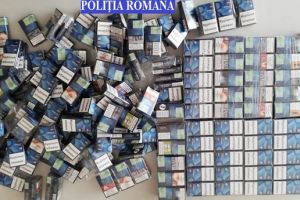 Bărbat reţinut după ce a fost prins cu ţigări de contrabandă