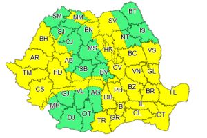 Mesaj nou de vreme severa pentru judetul Constanta: Ploi ce se vor transforma treptat in lapovita si ninsoare