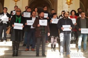 Revoltă tăcută în spatele uşilor închise: Judecătorii şi procurorii din Oradea au protestat împotriva ordonanţei care a modificat peste noapte legile Justiţiei