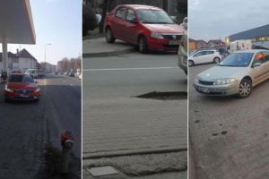 FOTO/ ȘTIREA TA: Deşi amenzile sunt mari, şoferii continuă să parcheze cum şi unde îî taie capul, în Alba Iulia