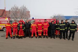 Este prezent în Harghita Centrul mobil de formare şi pregătire în descarcerare şi asistenţă medicală de urgenţă pentru paramedicii SMURD