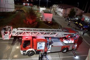Exerciţiu de intervenţie pentru stingerea incendiilor staţia Băicoi, CONPET S.A.