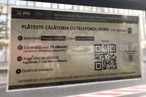STPT n-a fost în stare să pună afişe în engleză pentru plata cu telefonul. După un an de 24pay