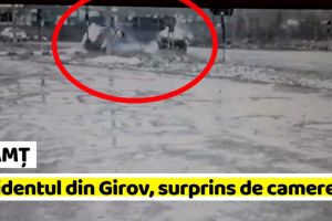 NEAMȚ: Accidentul grav, din Girov, surprins de camere (VIDEO)