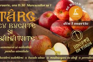 Târgul cu bucate şi sănătate aduce braşovenilor numai produse 100% naturale