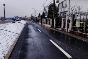 Lucrările la strada Poienii din Bistriţa, recepţionate