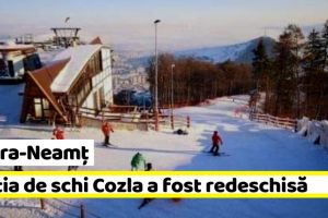 NEAMȚ: Pârtia de schi Cozla, din Piatra-Neamţ, a fost redeschisă
