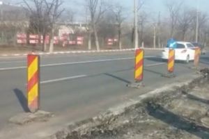 ”Autostrada urbană” s-a stricat la două luni de la inaugurare