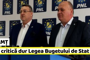 NEAMȚ: PNL Neamţ critică dur Legea Bugetului de Stat (VIDEO)