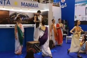 Elevii Colegiului National “Regina Maria din Constanta aduc la viata cetatea Tomis la Romexpo