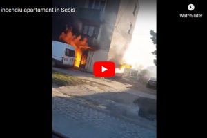 NEWS ALERT/ Incendiu DEVASTATOR! Un apartament s-a transformat în TORŢĂ (VIDEO + FOTO)
